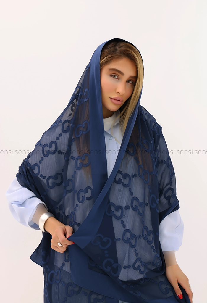 شال حریر گوچی کد1005665